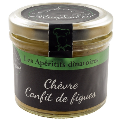 TARTINADE DE CHÈVRE ET CONFIT DE FIGUES 100g