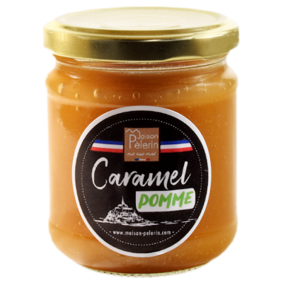 CRÈME DE CARAMEL BEURRE SALÉ ET POMME Pot 210G