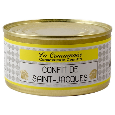 CONFIT DE NOIX DE SAINT-JACQUES 210g