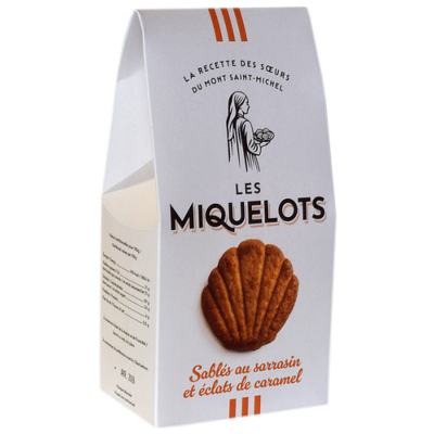 LES MIQUELOTS - Sablés au sarrasin et caramel - 160g
