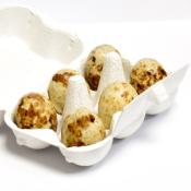 ŒUFS DE GOÉLAND AU CHOCOLAT PRALINÉ ET CRÊPE DENTELLE - BOÎTE À ŒUFS 55g