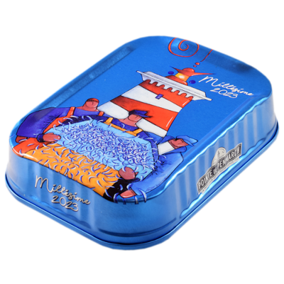 SARDINES MILLÉSIMÉES 2023 - "PHARE ROUGE ET BLANC" - 115g