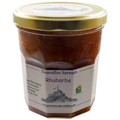CONFITURE DE RHUBARBE 370g