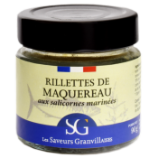 RILLETTES DE MAQUEREAUX AUX SALICORNES MARINÉES 90g