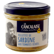 RILLETTES DE SARDINE AUX TOMATES SECHES 100g
