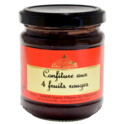 CONFITURE AUX 4 FRUITS ROUGES 210g