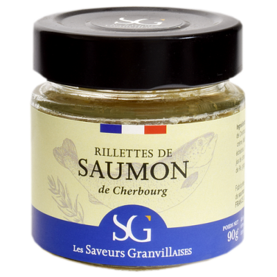 RILLETTES DE SAUMON DE CHERBOURG 90g