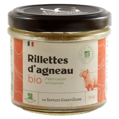 RILLETTES D'AGNEAU BIO 90g