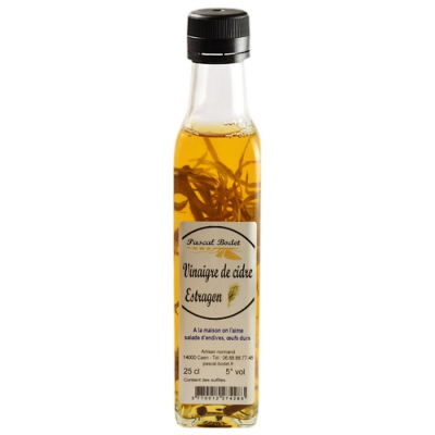 VINAIGRE DE CIDRE À L'ESTRAGON 25cl