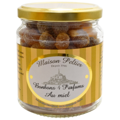 BONBONS QUATRE PARFUMS  AU MIEL 200g