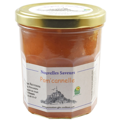 CONFITURE POM' CANNELLE 370g