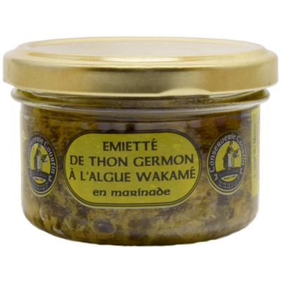 ÉMIETTÉ DE THON À L'ALGUE WAKAMÉ 90g