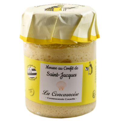MOUSSE AU CONFIT DE SAINT-JACQUES 80g