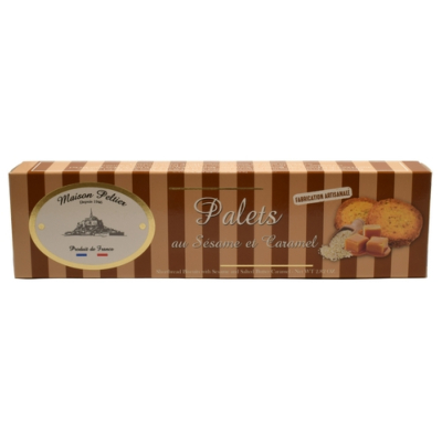 PALETS AU SÉSAME ET CARAMEL ÉTUI 80g