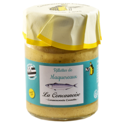 RILLETTES DE MAQUEREAUX 80g
