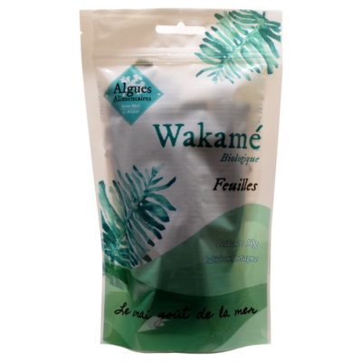 ALGUES WAKAMÉ FEUILLES SACHET 50g