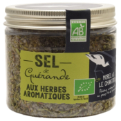 SEL DE GUÉRANDE AUX HERBES AROMATIQUES POT 150g