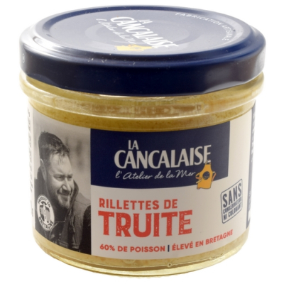 RILLETTES DE TRUITE NATURE 100g