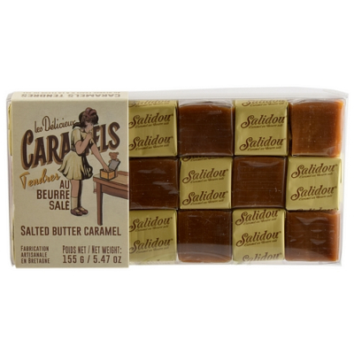 CARAMELS TENDRES AU BEURRE SALÉ 155g