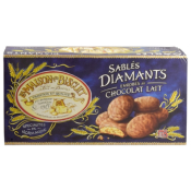 SABLS DIAMANTS ENROBS DE CHOCOLAT AU LAIT 220g